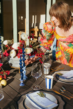 Load image into Gallery viewer, Blue Striped Ceramic Tumblers
