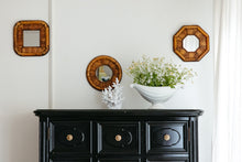 Load image into Gallery viewer, Set of Three Rattan Mirrors
