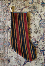 Load image into Gallery viewer, Red Striped Kilim Stocking
